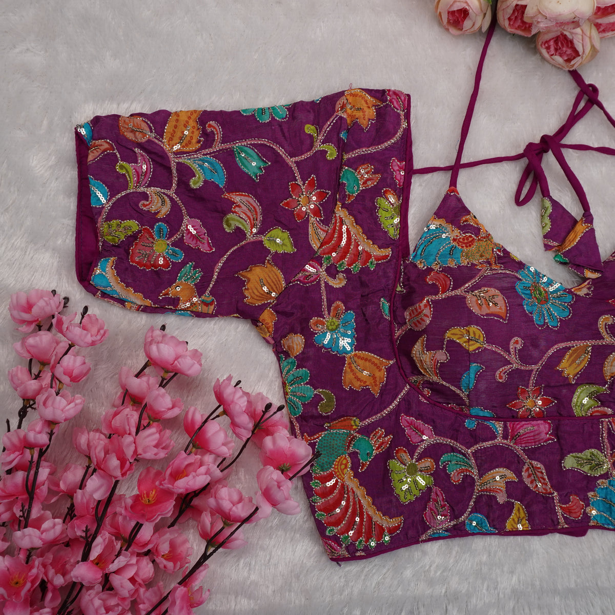 Madhubala Pattern Blouse