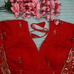 Floral Elegance Embroidered Blouse