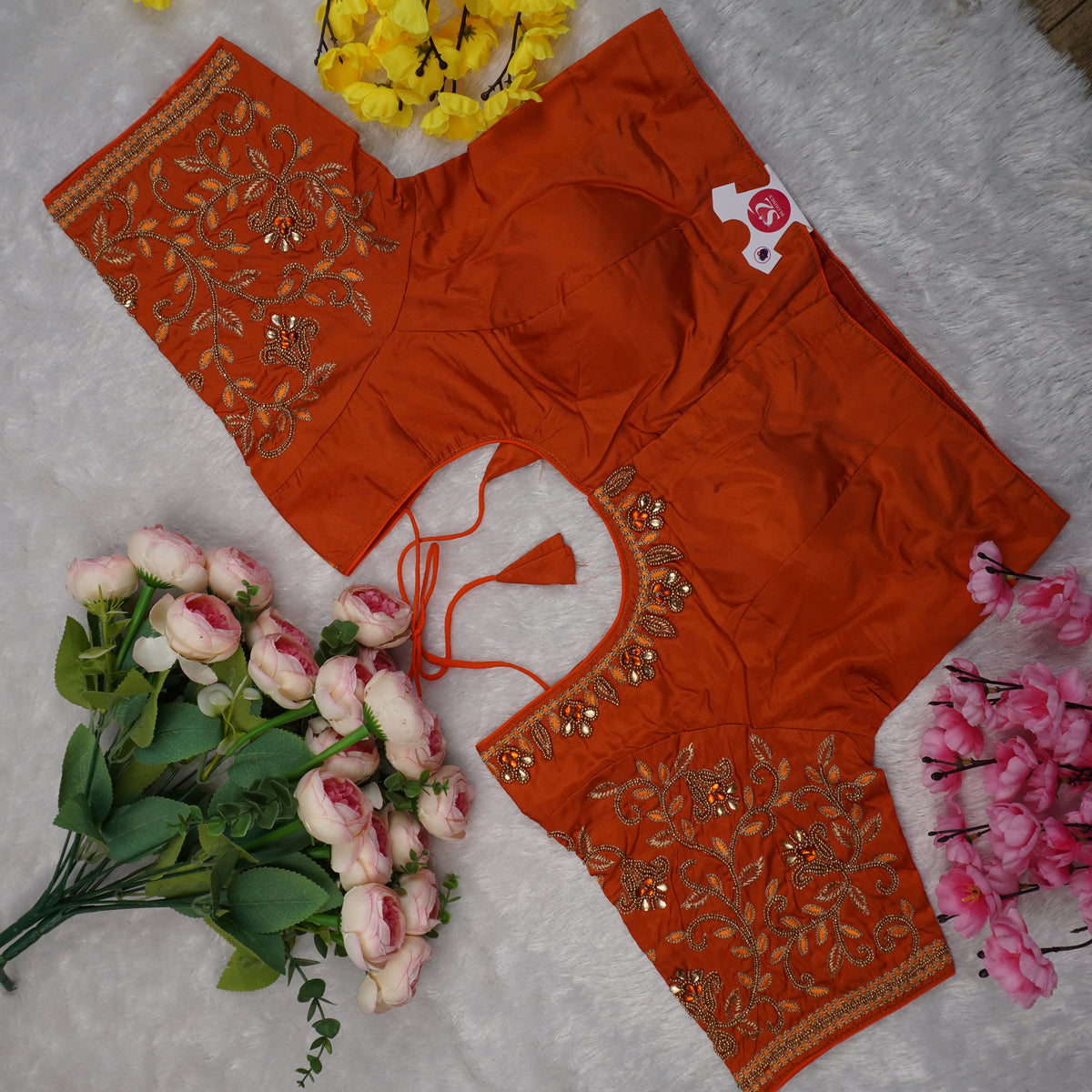 Ready-Made Aari Embroidery Blouse