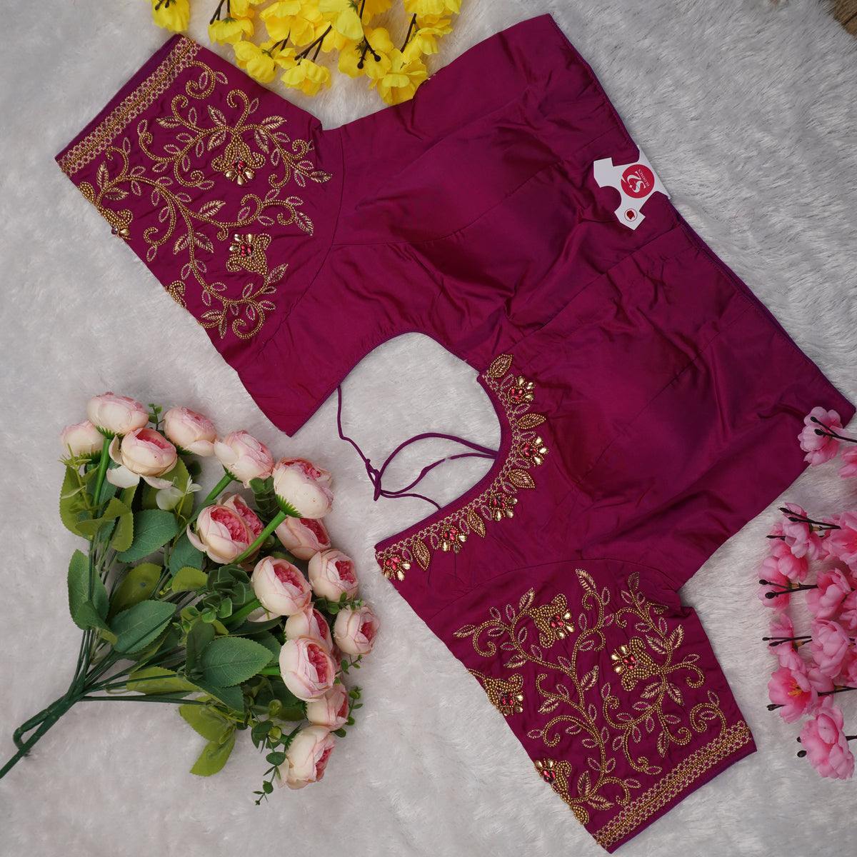 Ready-Made Aari Embroidery Blouse
