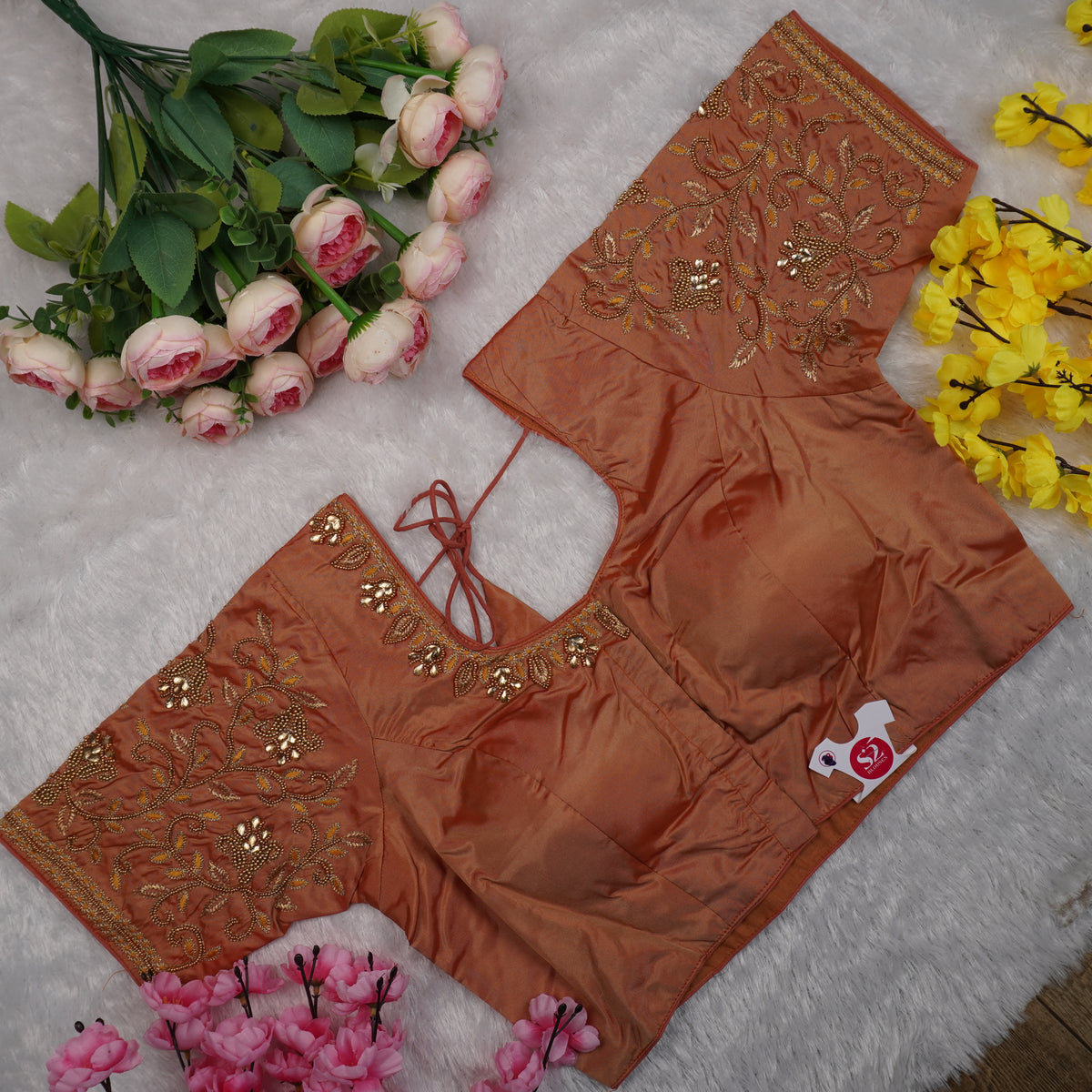 Ready-Made Aari Embroidery Blouse