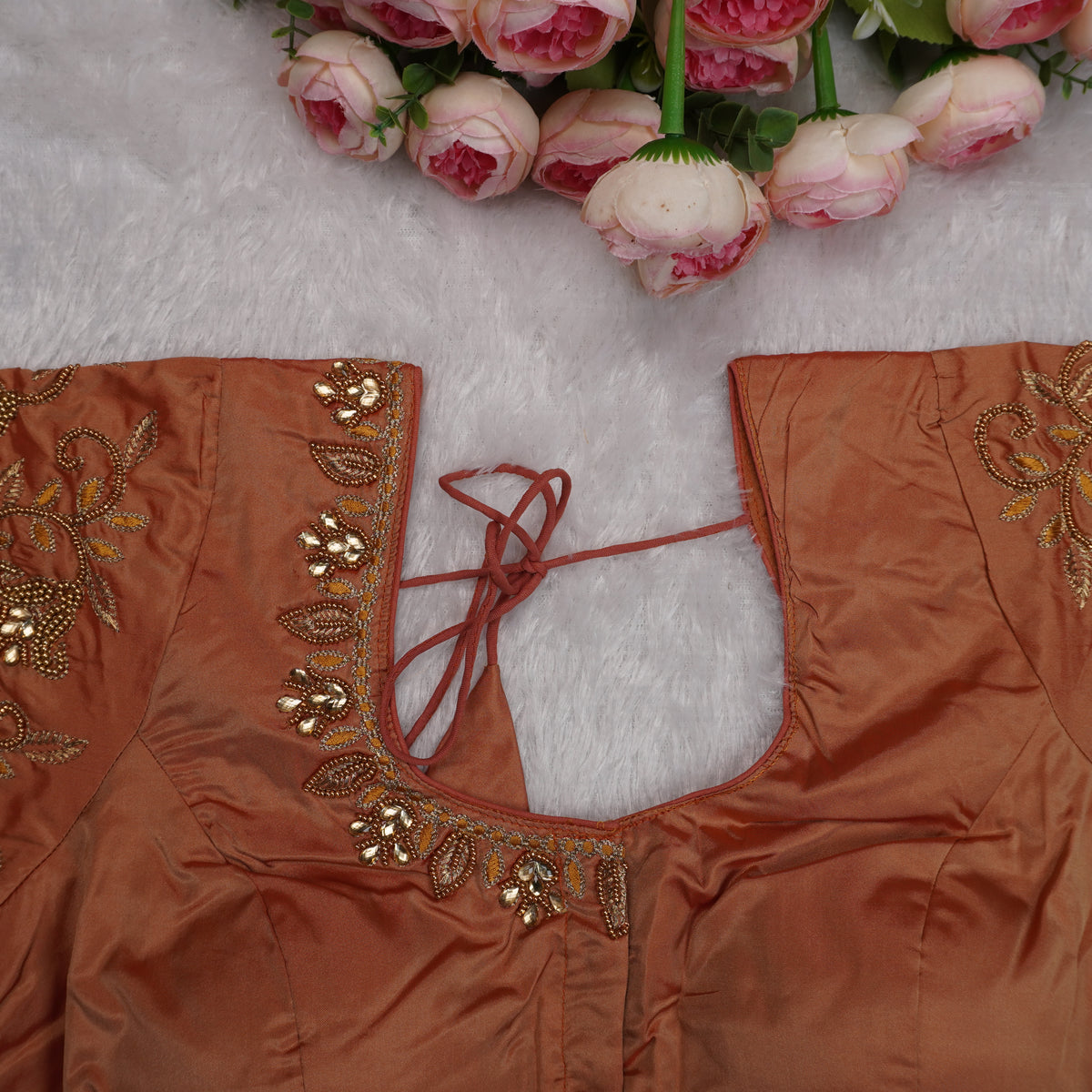 Ready-Made Aari Embroidery Blouse