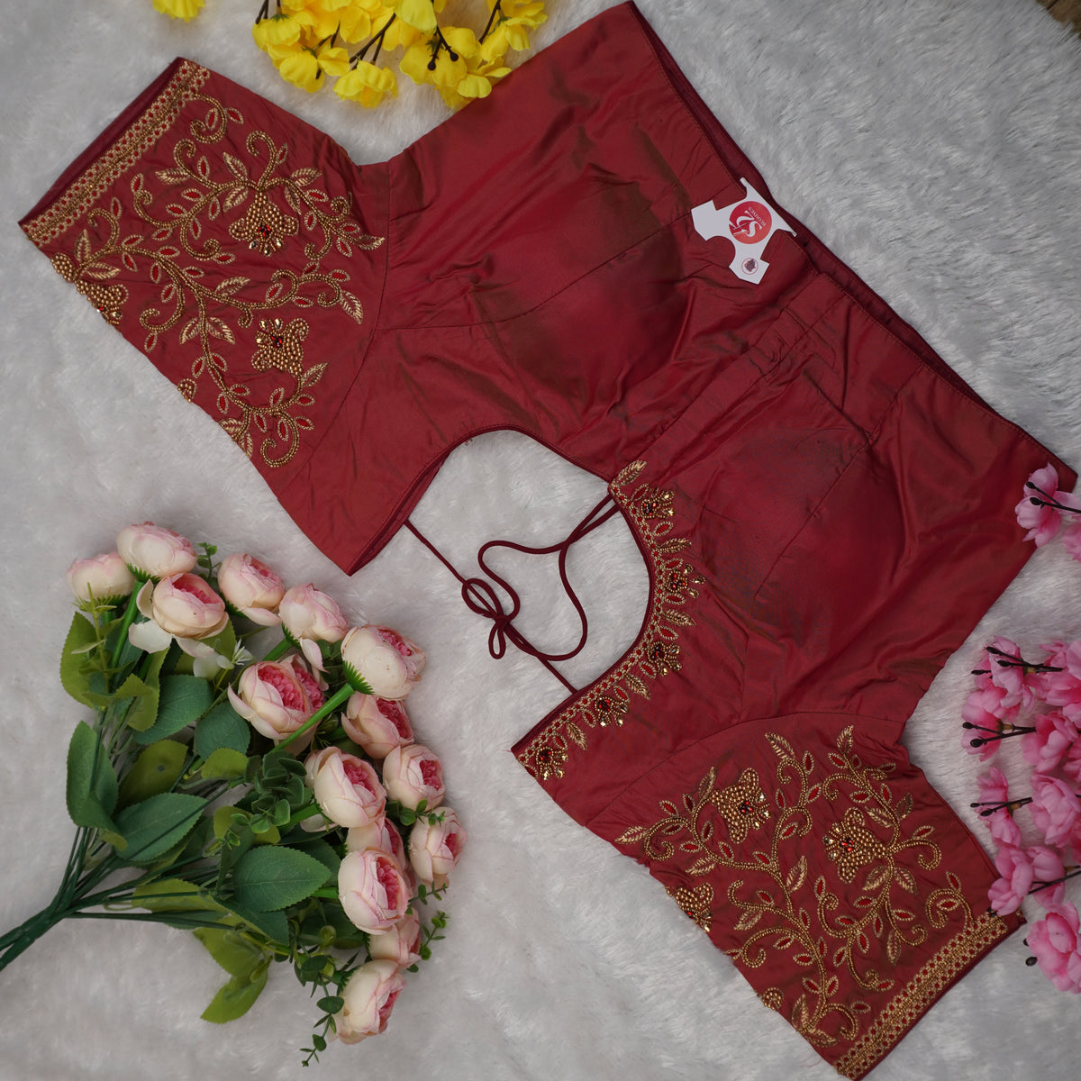Ready-Made Aari Embroidery Blouse