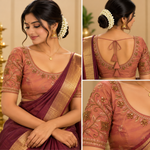 Ready-Made Aari Embroidery Blouse