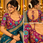 Madhubala Pattern Blouse