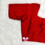 Vichithra Drape Blouse ELB Red
