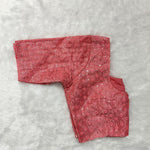 Twill Net ELB Coral Blouse