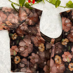 Festival Wear Floral Embroidery Organza Blouse
