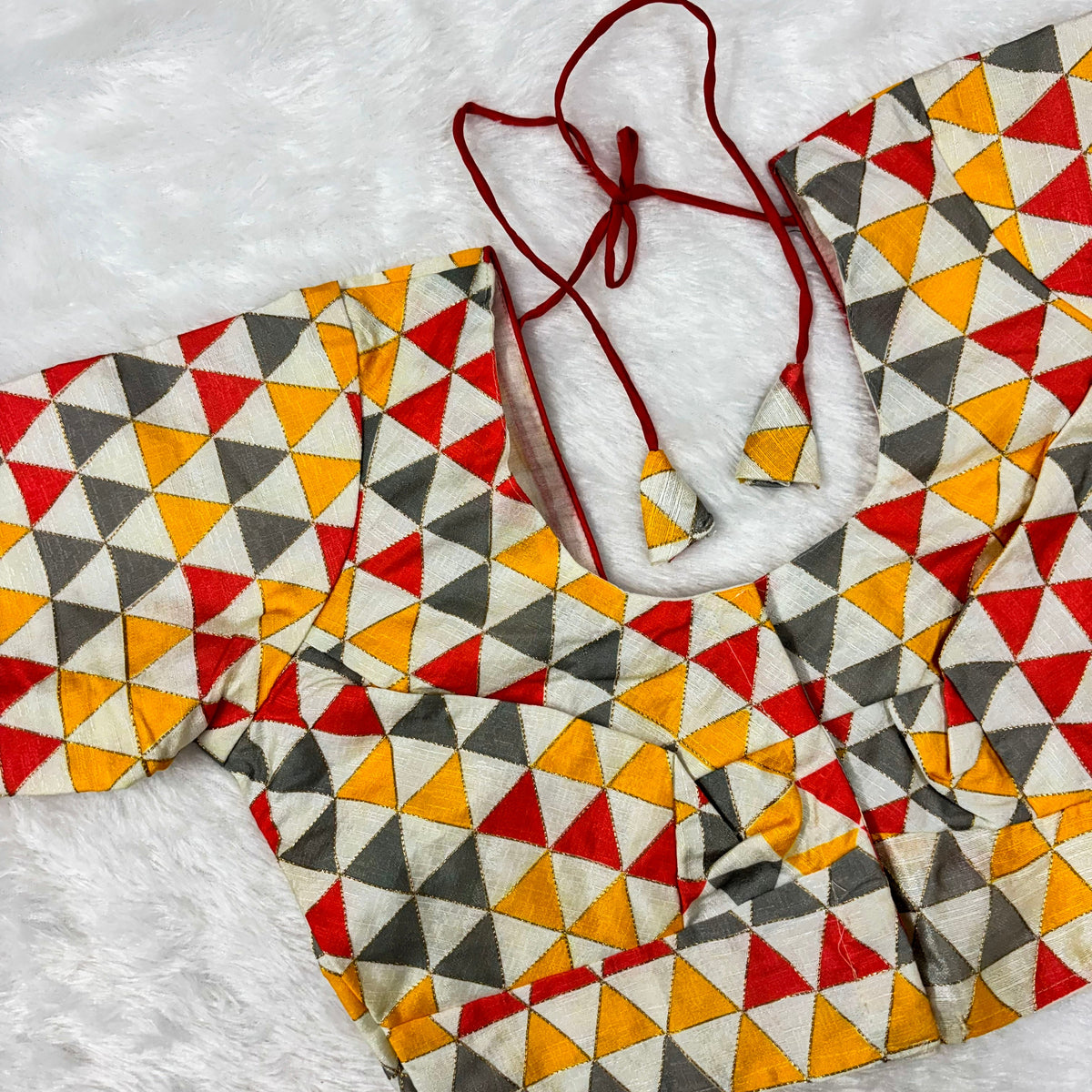Aster H/S Geometric Print Exclusive Ladies Blouse