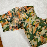 Organza Green Floral Blouse