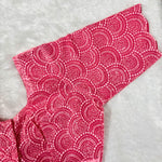 Malai Siply ELB Pink Work Wear-Silk Blouse