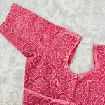 Malai Siply ELB Pink Work Wear-Silk Blouse