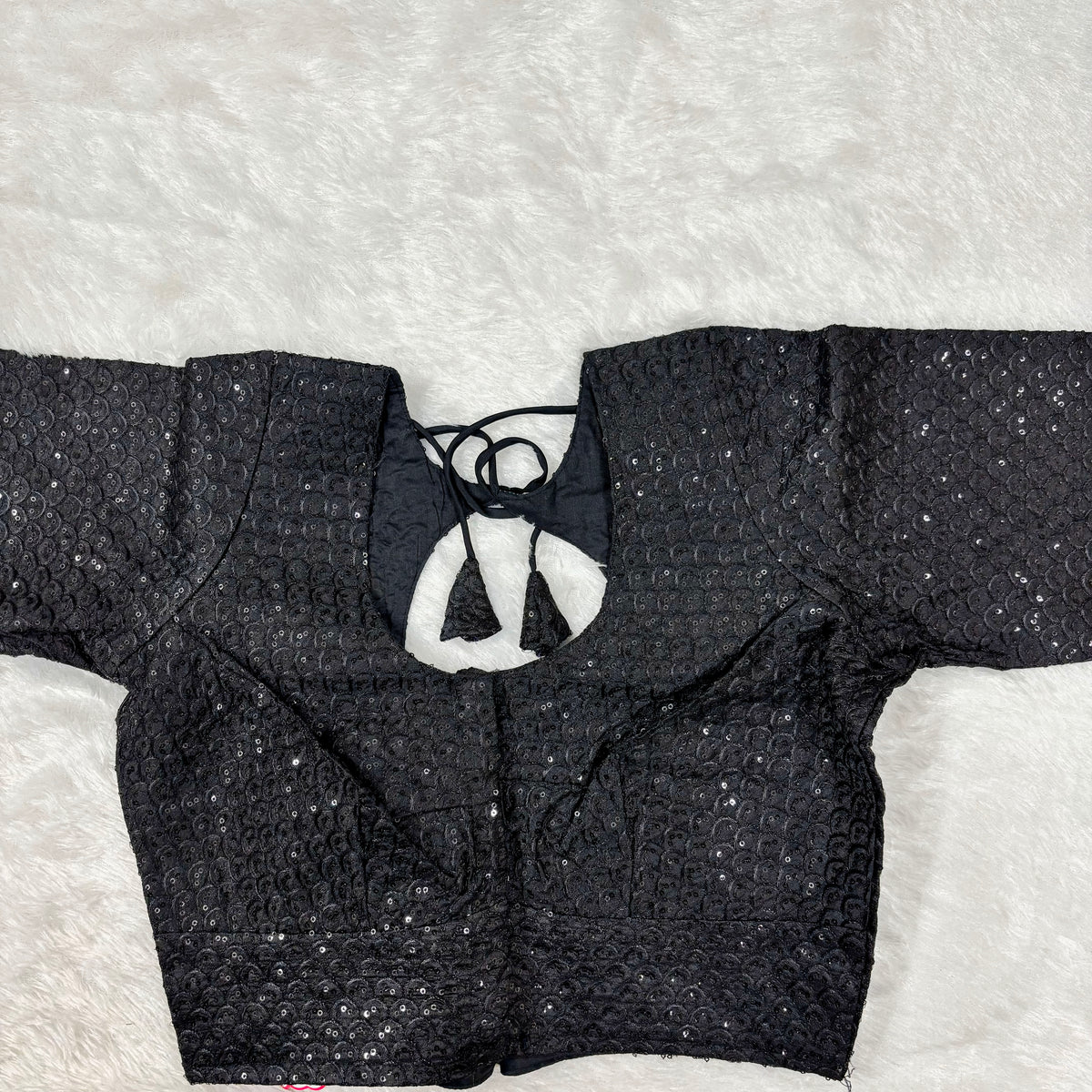 Glitter Black Party Wear
