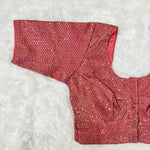 Pink Glitter Fendy Check Exclusive Ladies Blouse (ELB)