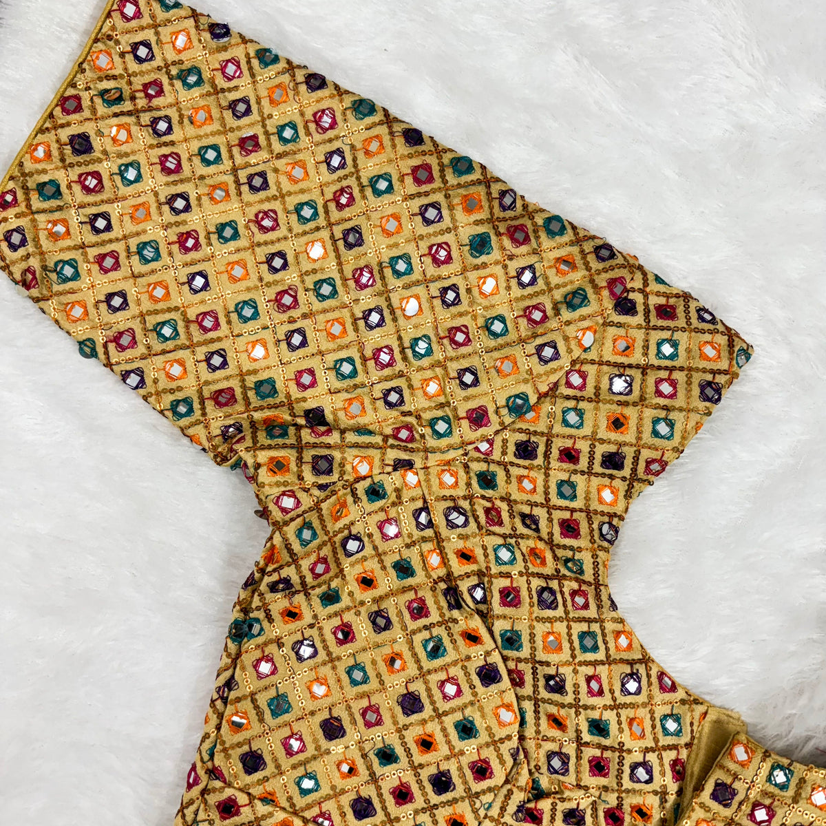 Diamond Delight Yellow Blouse