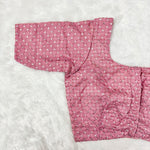 Blush Pink Fendy Check Exclusive Ladies Blouse (ELB)