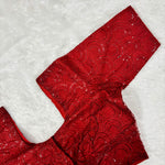 Malai Siply ELB Maroon Work Wear-Silk Blouse