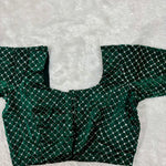 Green Fendy Check Exclusive Ladies Blouse (ELB)