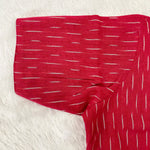 Everyday Wear Cotton Ikkat Blouse in Pink