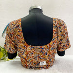 Everyday Cotton Handloom Kalamkari Blouse - Red