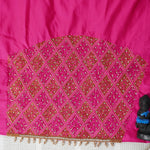 Diamond Jaal Aari Work Blouse Material