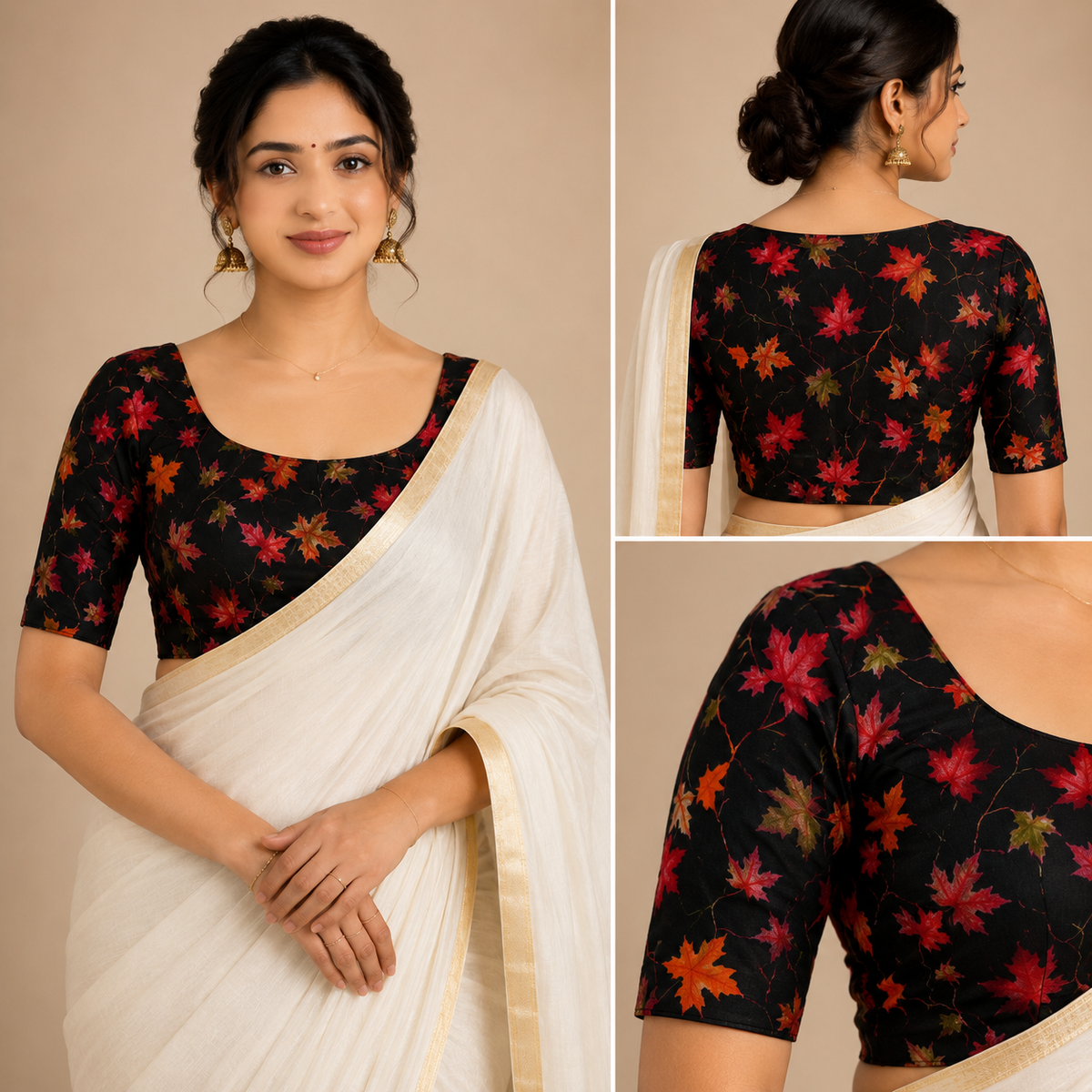 Voile Floral Blouse