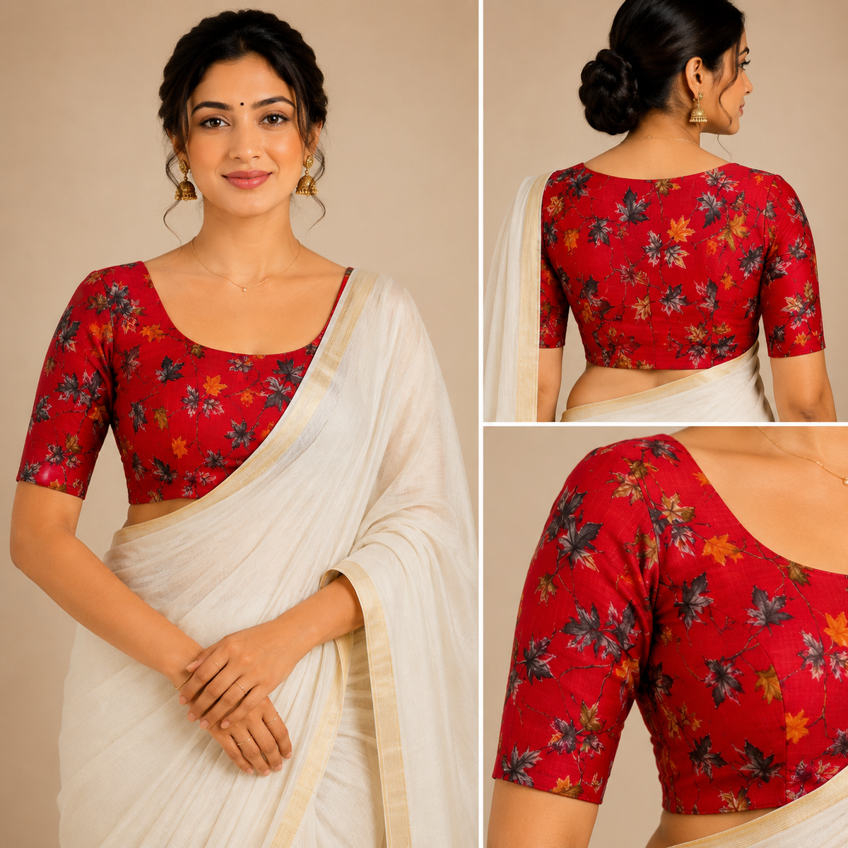 Voile Floral Blouse