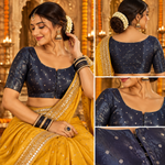 Butta Work Banaras Butta Readymade Blouse