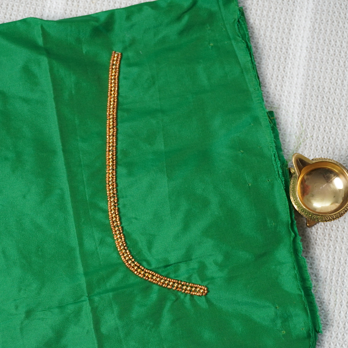 Aari Work Blouse Material - 4
