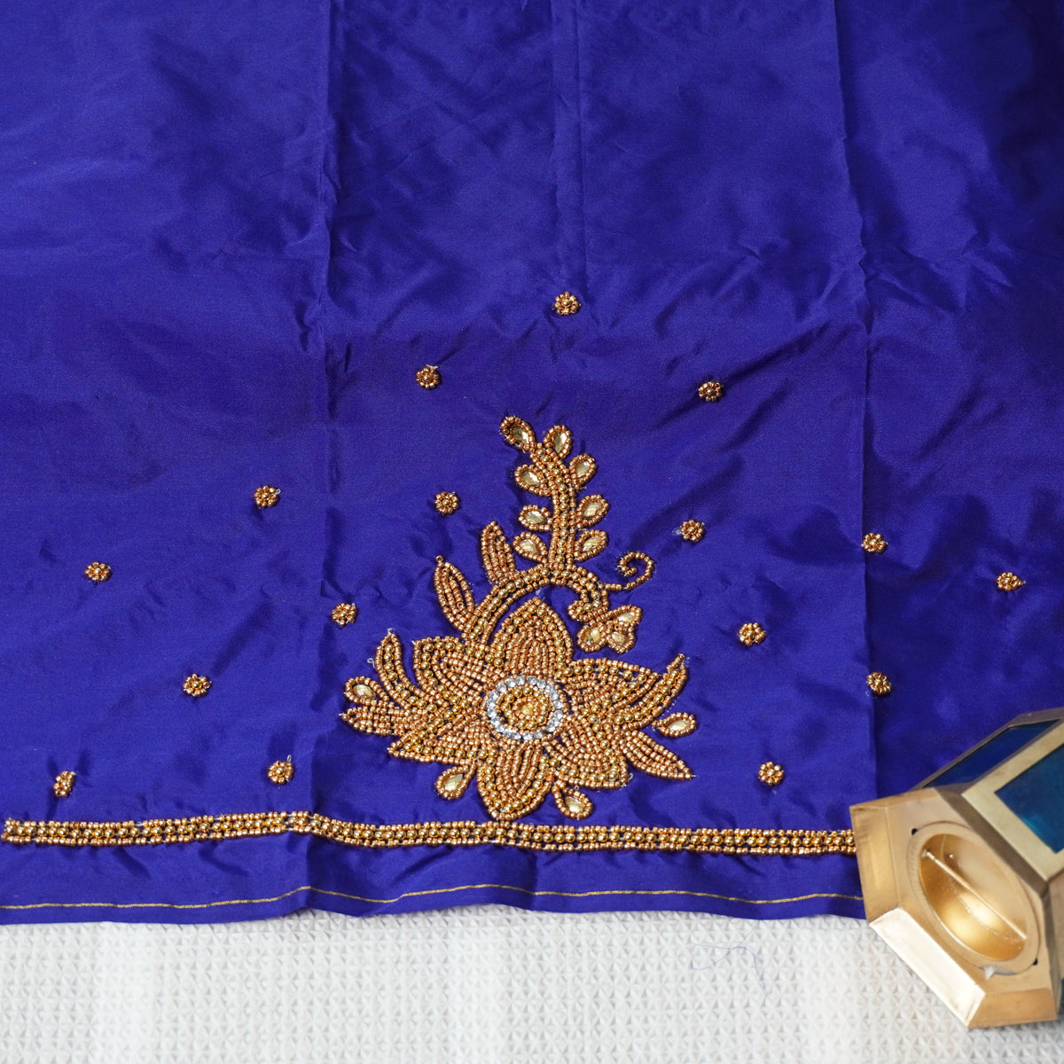 Aari Work Blouse Material - 3