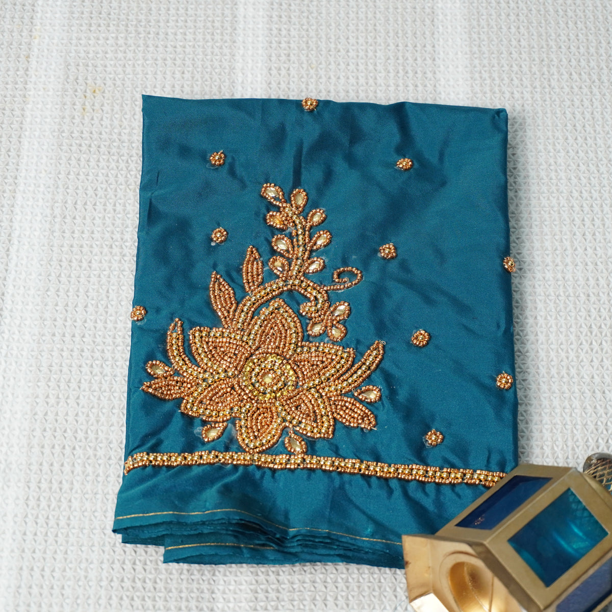 Aari Work Blouse Material - 3