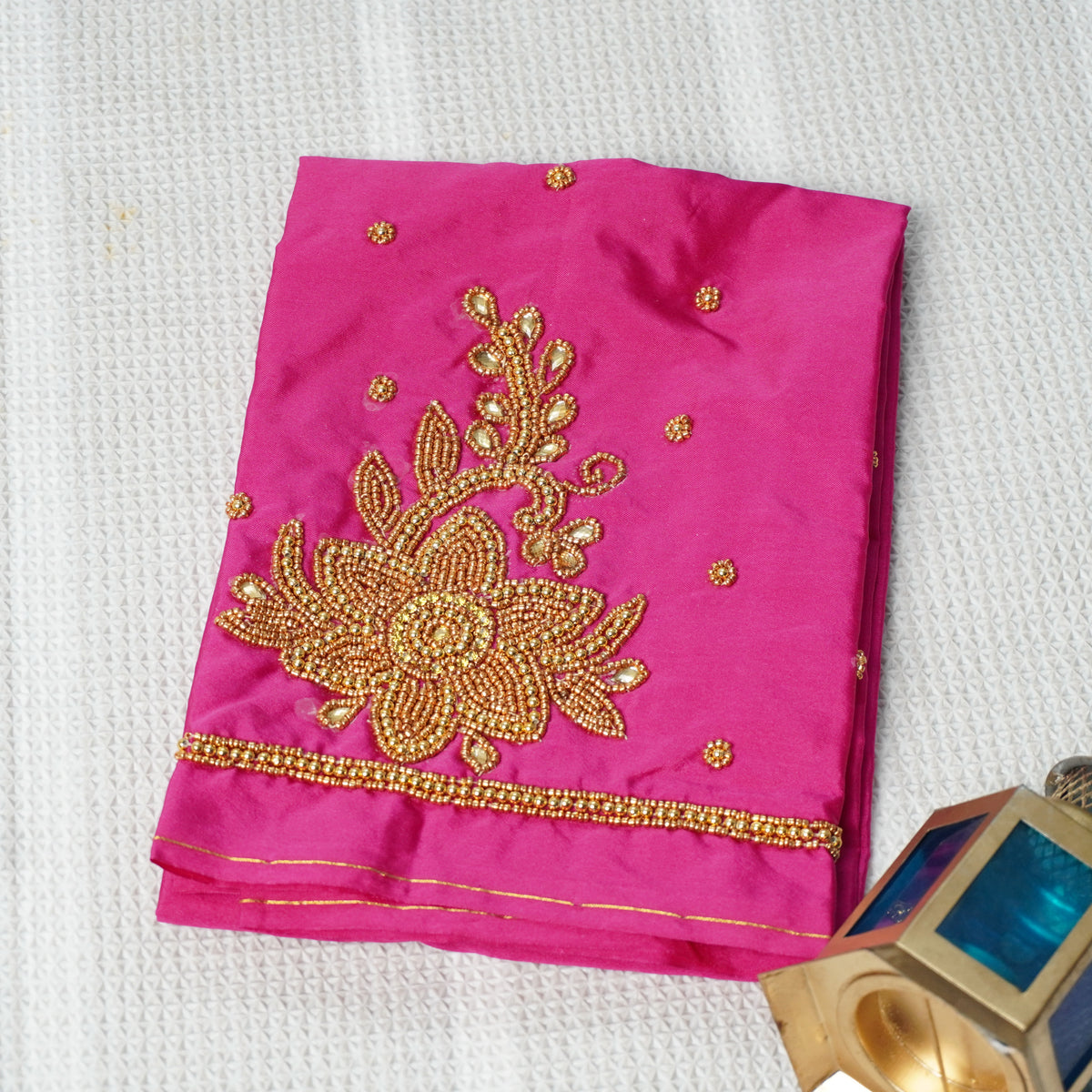 Aari Work Blouse Material - 3