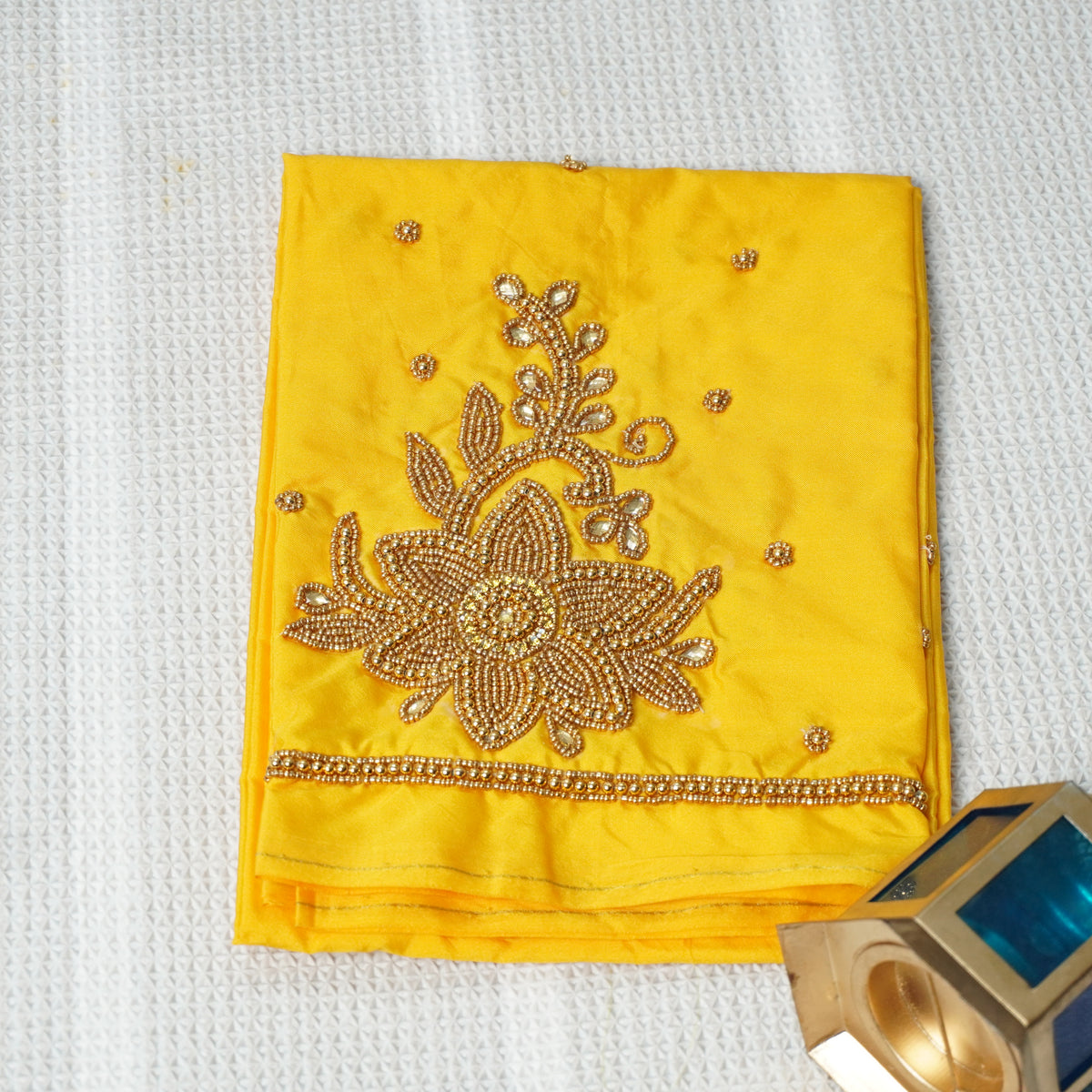 Aari Work Blouse Material - 3