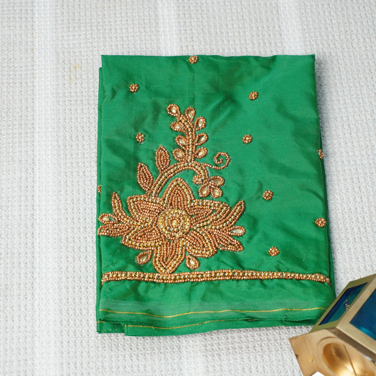 Aari Work Blouse Material - 3