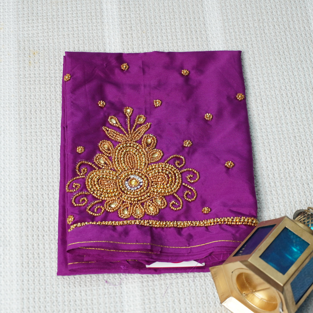 Aari Work Blouse Material - 6