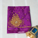 Aari Work Blouse Material - 6