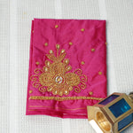 Aari Work Blouse Material - 6
