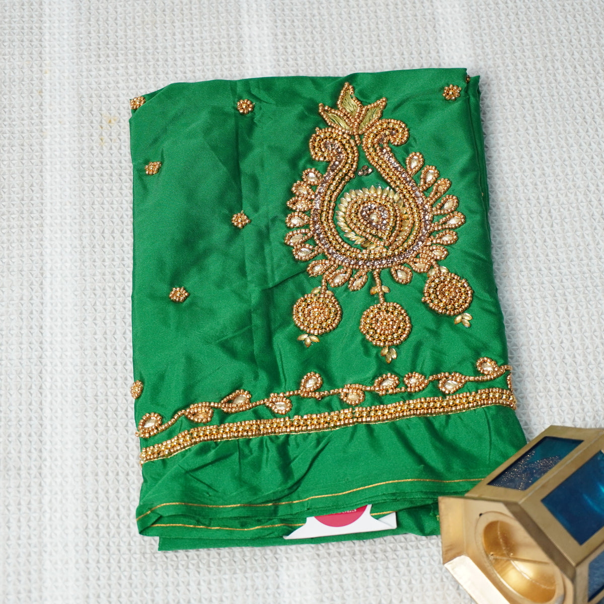 Aari Work Blouse Material - 7