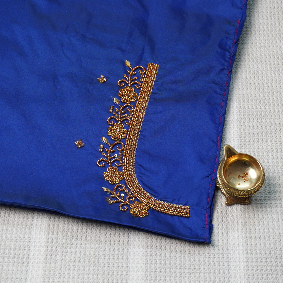 Heavy Aariwork Material Blouse – Regal Aari Work