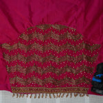 Zari Wave Aari Work Heavy Aariwork Material Blouse