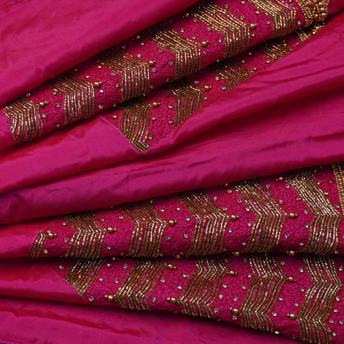 Zari Wave Aari Work Heavy Aariwork Material Blouse