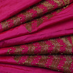 Zari Wave Aari Work Heavy Aariwork Material Blouse