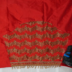 Zari Wave Aari Work Heavy Aariwork Material Blouse