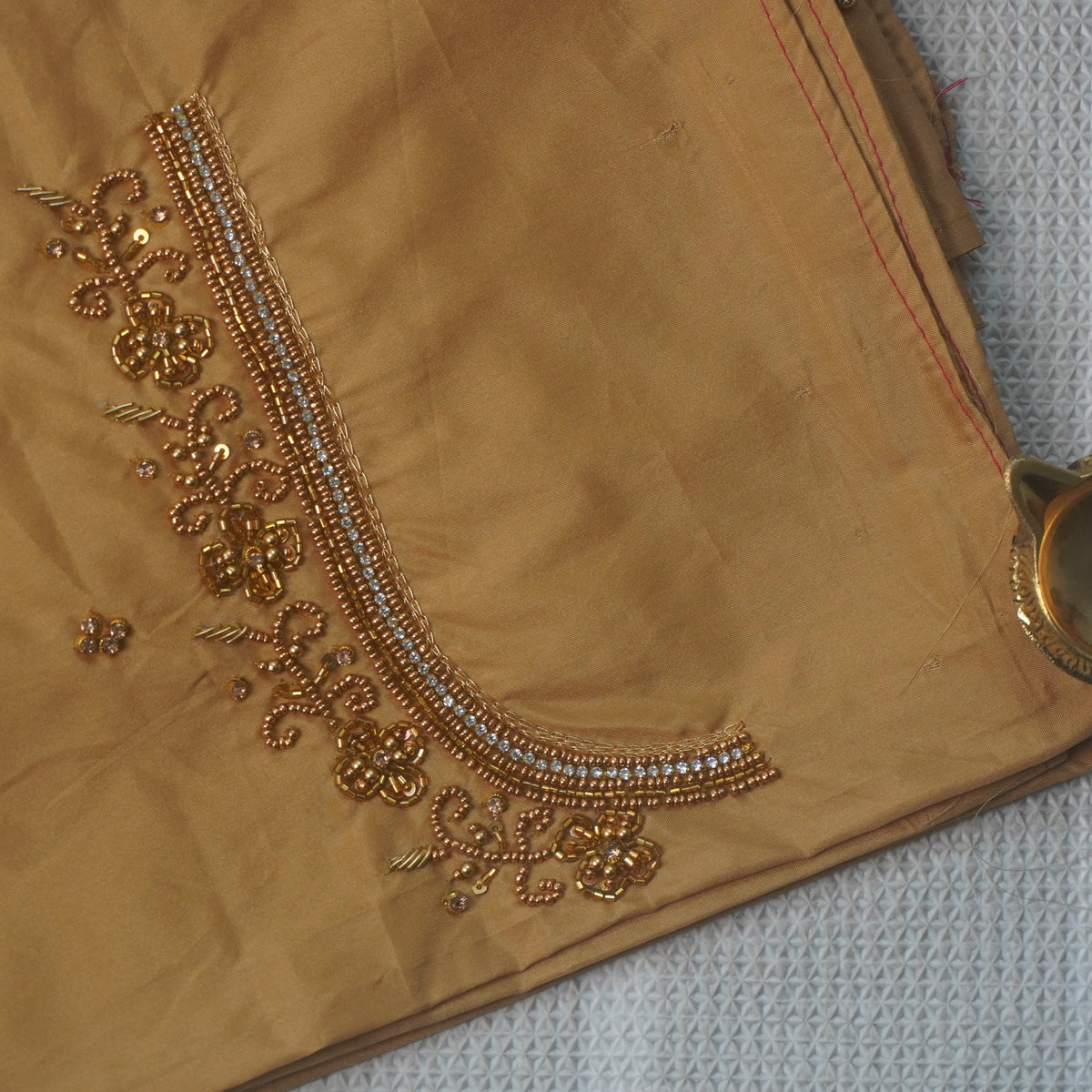 Heavy Aariwork Material Blouse – Regal Aari Work