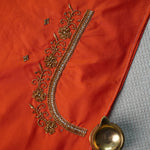 Heavy Aariwork Material Blouse – Regal Aari Work