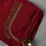 Heavy Aariwork Material Blouse – Regal Aari Work