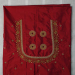 Heavy Aariwork Material Blouse – Regal Aari Work
