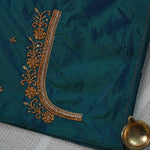 Heavy Aariwork Material Blouse – Regal Aari Work