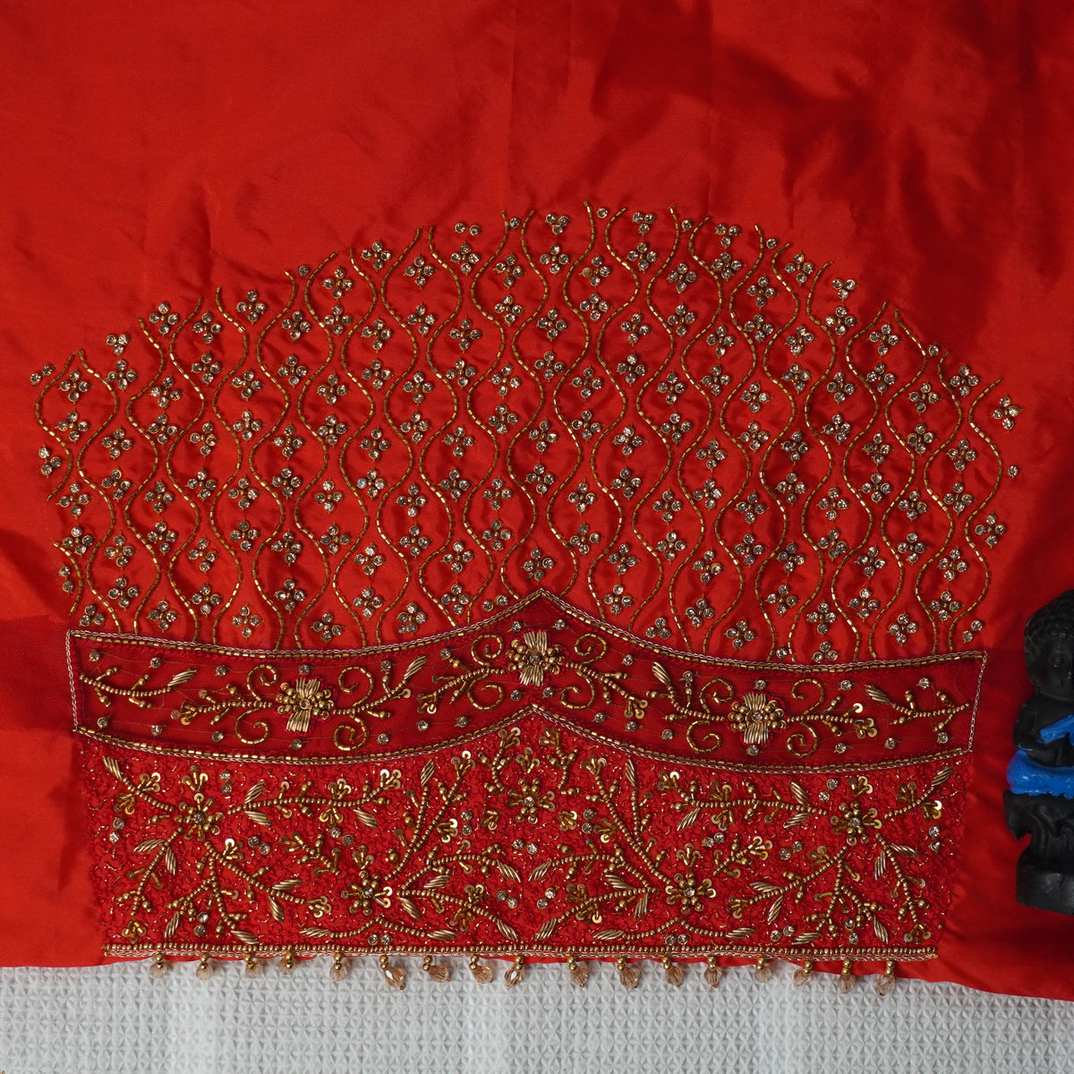 Heavy Aariwork Material Blouse – Regal Aari Work