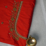 Heavy Aariwork Material Blouse – Regal Aari Work
